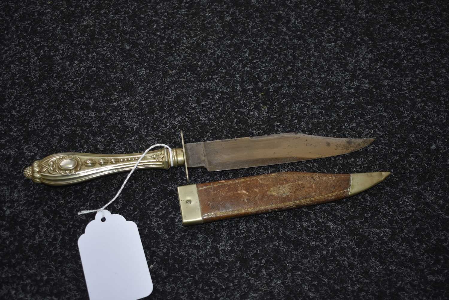 A BOWIE KNIFE BY LINGARD, - Image 3 of 9
