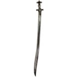 A 19TH CENTURY INDIAN SOSUN PATTAH OR SWORD,