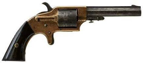 A .30 OBSOLETE CALIBRE FIVE-SHOT CUPFIRE POCKET REVOLVER,