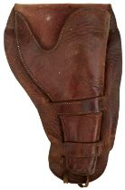 A LATE 19TH OR EARLY 20TH CENTURY AMERICAN HOLSTER,