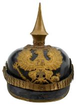 A PRUSSIAN RESERVE OFFICER'S PICKELHAUBE,