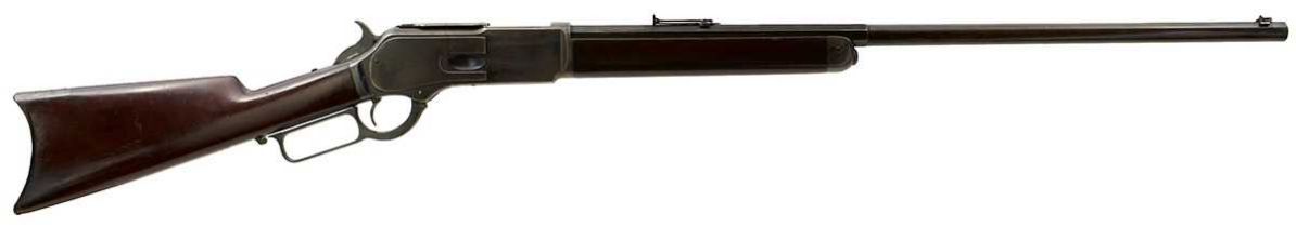 A .40-60 OBSOLETE CALIBRE WINCHESTER 1876 RIFLE,