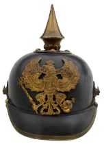 AN IMPERIAL GERMAN HANOVERIAN FUSILIERS REGIMENT NO. 73 OTHER RANKS PICKELHAUBE,