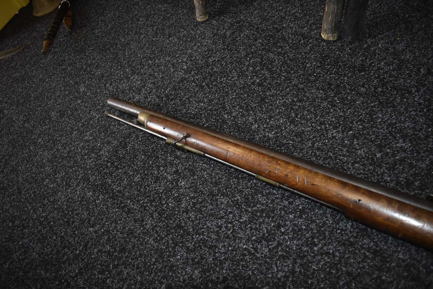 A .758 CALIBRE PATTERN 1842 PERCUSSION SEA SERVICE RIFLED MUSKET, - Image 11 of 11
