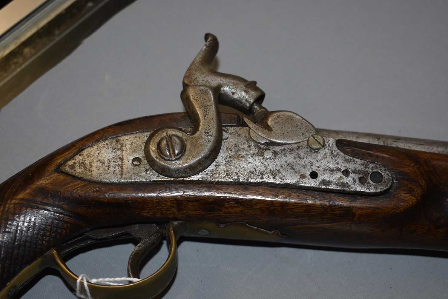 A .650 CALIBRE INDIAN SERVICE TYPE PISTOL, - Image 7 of 10