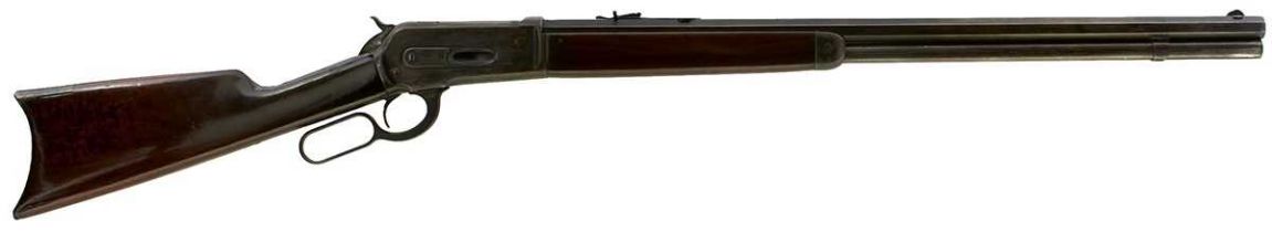 AN OBSOLETE CALIBRE 40-82 WINCHESTER MODEL 1886,