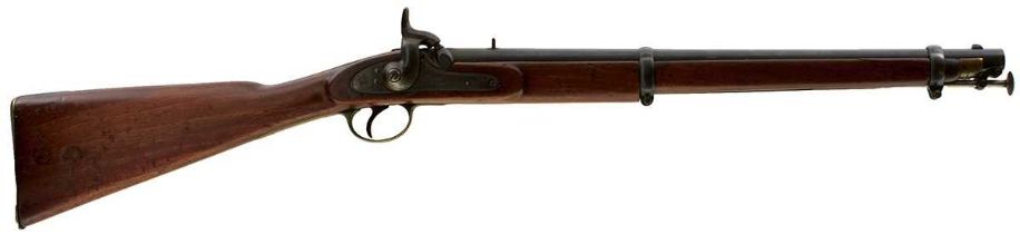 A .650 CALIBRE PATTERN 1858 BENGAL MOUNTED POLICE PERCUSSION CARBINE,