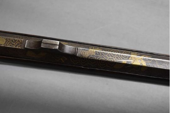 A 19TH CENTURY JAPANESE MATCHLOCK LONGGUN, - Image 10 of 18