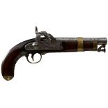 A .700 CALIBRE PERCUSSION SPANISH MODEL 1852 CAVALRY PISTOL,