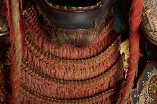 A GOLD LACQUERED JAPANESE ARMOUR, - Image 4 of 20