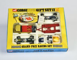 Corgi Toys, Grand Prix Racing Set Gift Set 12, Great Britain, 1:43, box, C 1