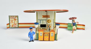 HWN, Penny Toy Shell Tankstelle klappbar