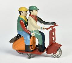 AML, Lambretta Roller mit zwei Personen