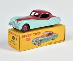 Dinky Toys, Jaguar XK 120, England, 1:43, diecast, floor panel warped, box C 2+, C 1-
