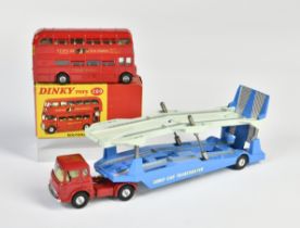 Corgi, Car Transporter & Dinky Toys 289 Routemaster Bus, diecast, 1:43, 1x box, C 1/1-