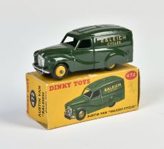 Dinky Toys, Austin Van, "RALEIGH", England, 1:43, diecast, box C 2-, C 1