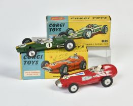 Corgi Toys, 155 Lotus Climax & 150S Vanwall Formula 1, Great Britain, 1:43, box, C 1-
