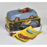 Distler, Porsche, W.-Germany, 26 cm, tin, bat. drive ok, box C 2, repainted