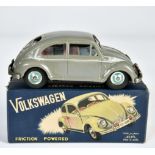 Alps, VW Beetle, Japan, 19,5 cm, tin, friction ok, box C 1-, paint d., C 2-