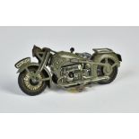 Tippco, motorcycle, Germany pw, 13 cm, tin, cw is stuck, paint d., C 3