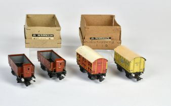 Märklin, 4 Güterwagen