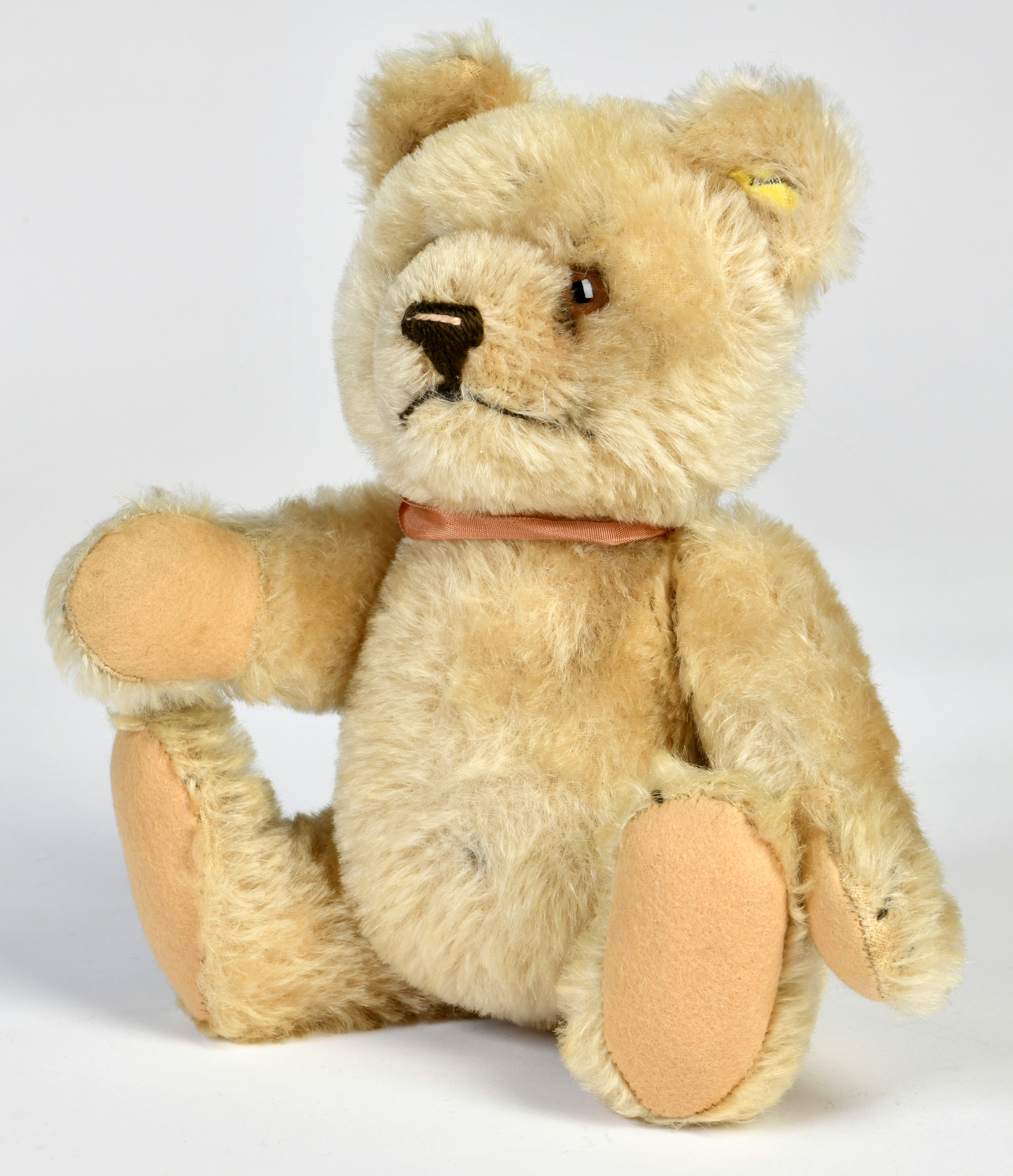 Steiff, bear Jackie, 50s, 25 cm, with buttom, very good condition - Image 2 of 2