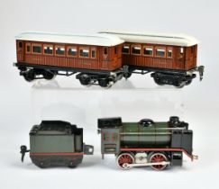 Märklin, Lok R12880 mit 2 Mitropa Wagen