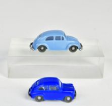 Siku, V49 Fiat 600 ultramarin und V13 Käfer pastellblau