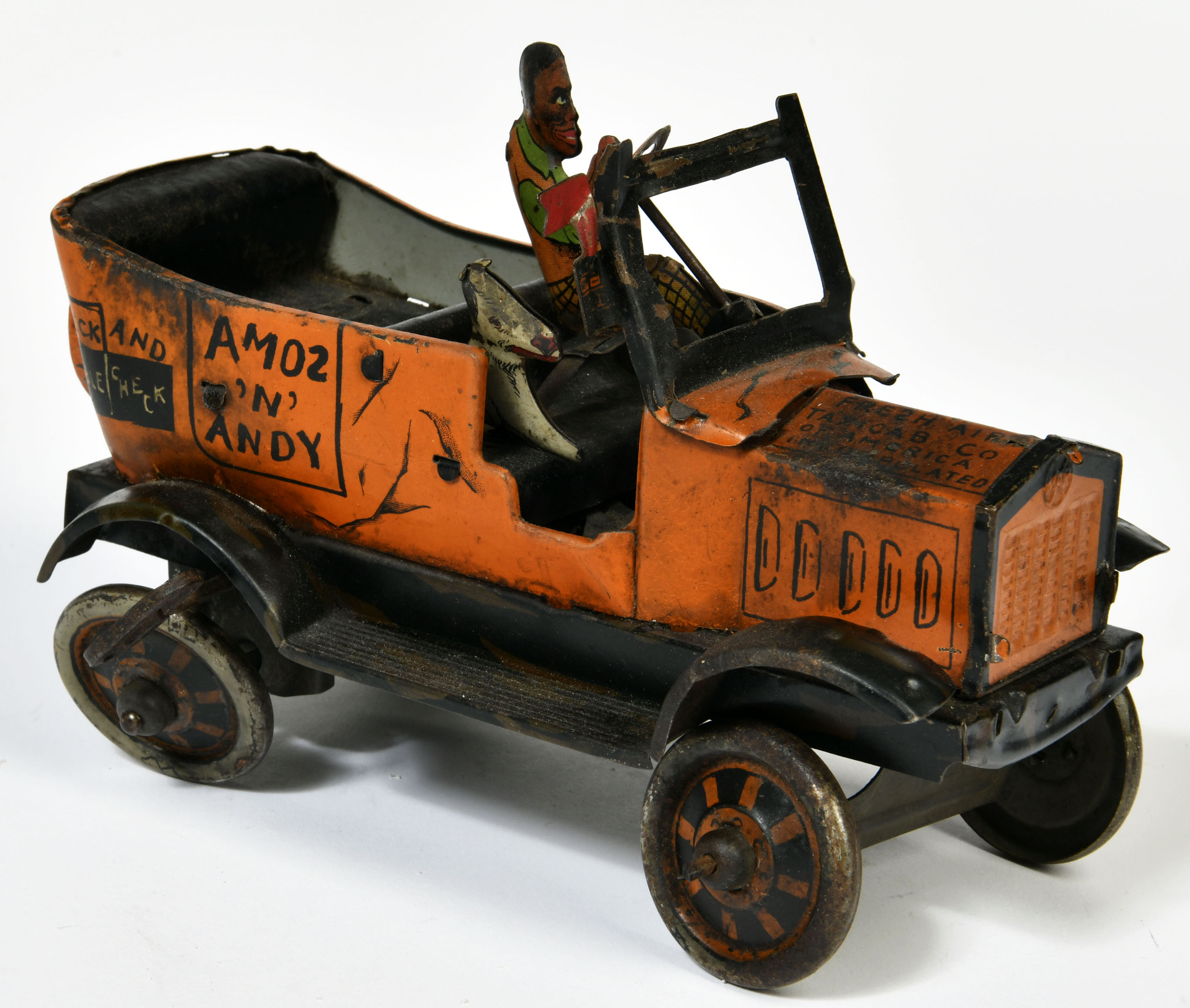 Strauss, Amoz & Andy Car, USA, 19 cm, cw ok, paint d., rust d., C 3 - Image 2 of 2