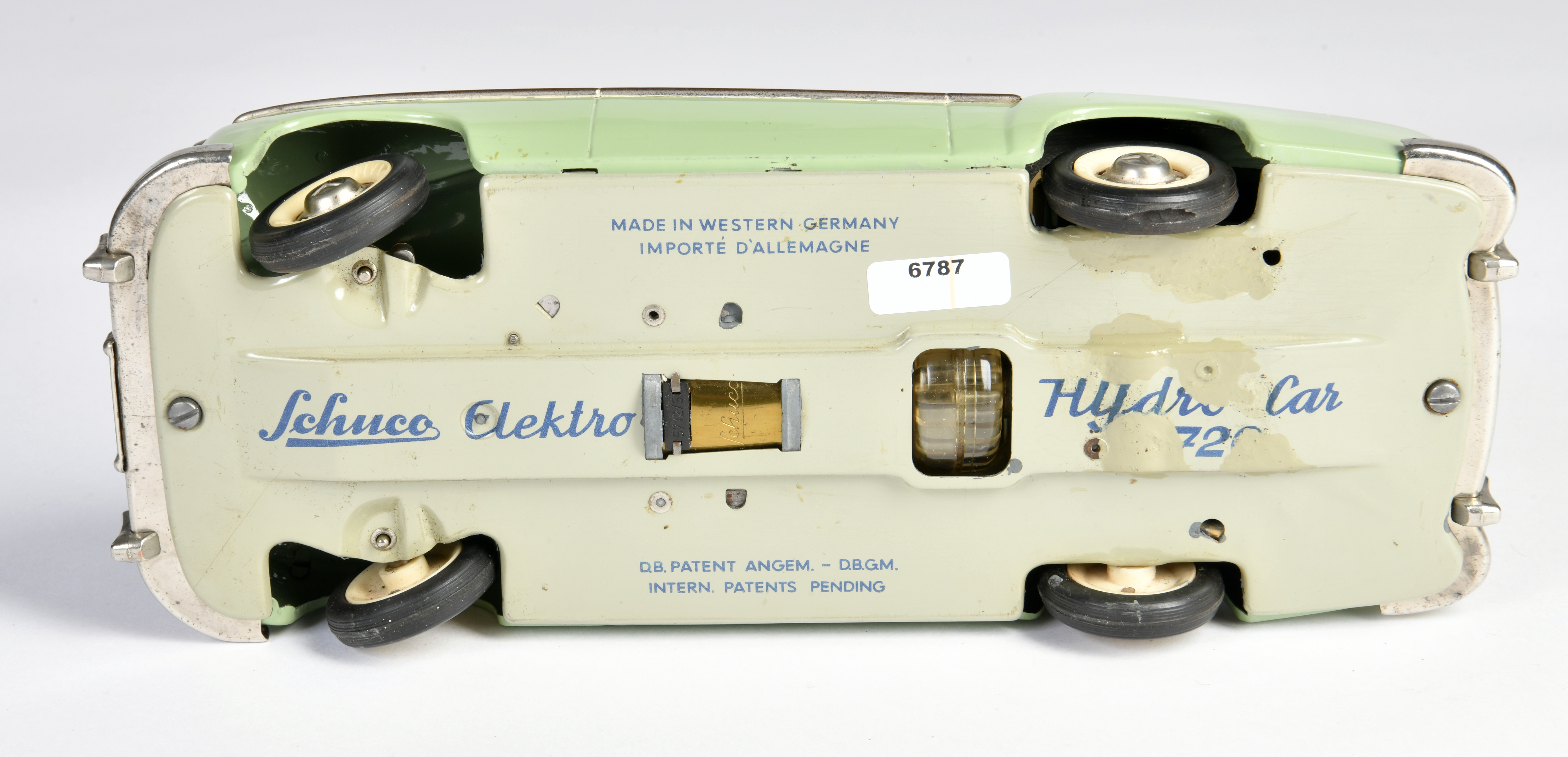 Schuco, Hydro Car, W.-Germany, function ok, 26 cm, bottom plate min. refinished, otherwise C 2 - Image 3 of 3