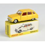 Dinky Toys, Renault 6, yellow, Spain, 1:43, diecast, box C 1, C 1