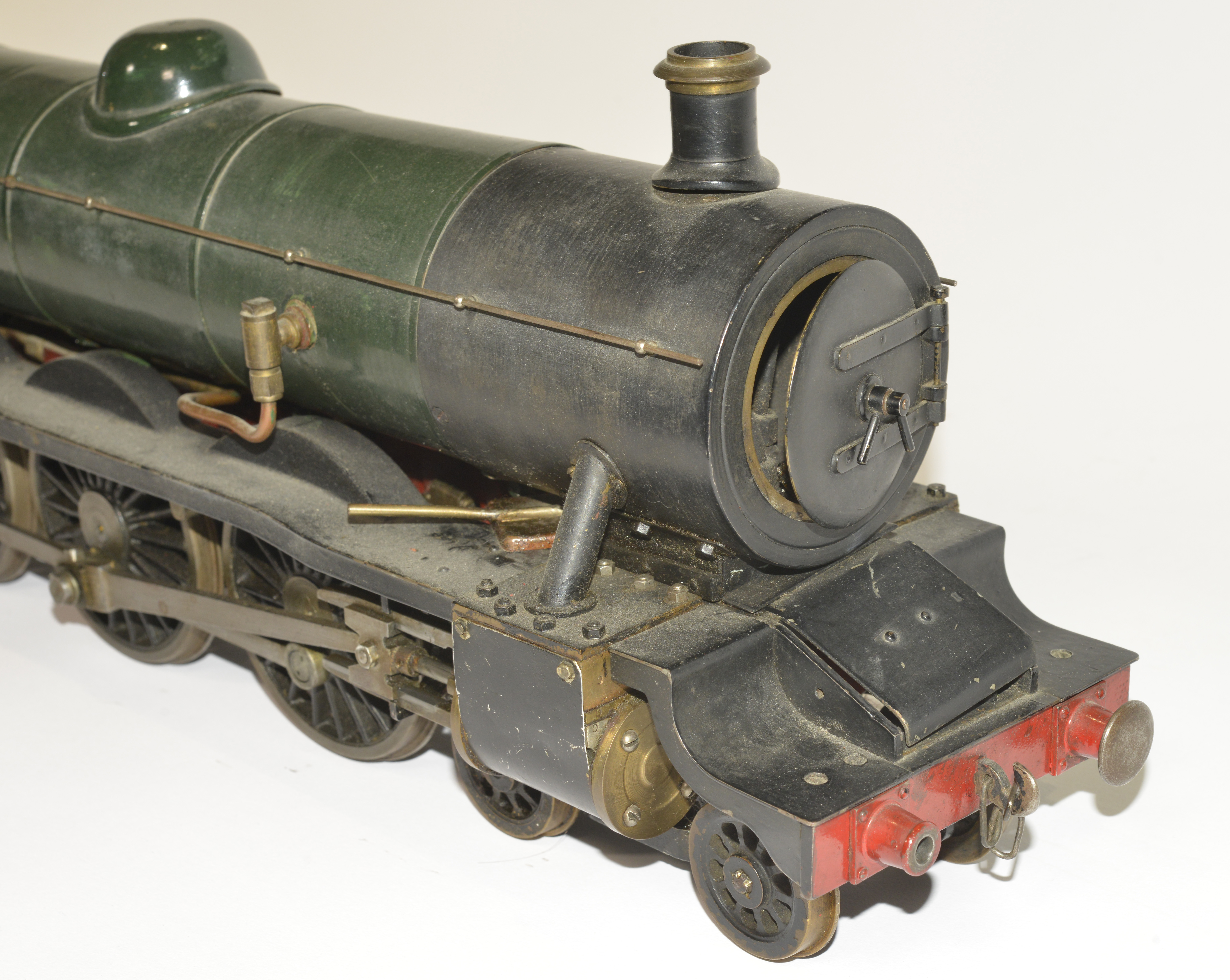Locomotive No. 1897 with tender, model of the 4-6-2 in gauge 2,5 inch, England, 20,3 x 100,5 cm, - Image 3 of 3