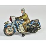 Arnold, motorcycle A 643, US Z. Germany, 20 cm, tin, cw ok, paint d., C 2