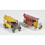 CR Rossignol, Penny Toy busses, France, tin, 11 cm, paint d., C 2