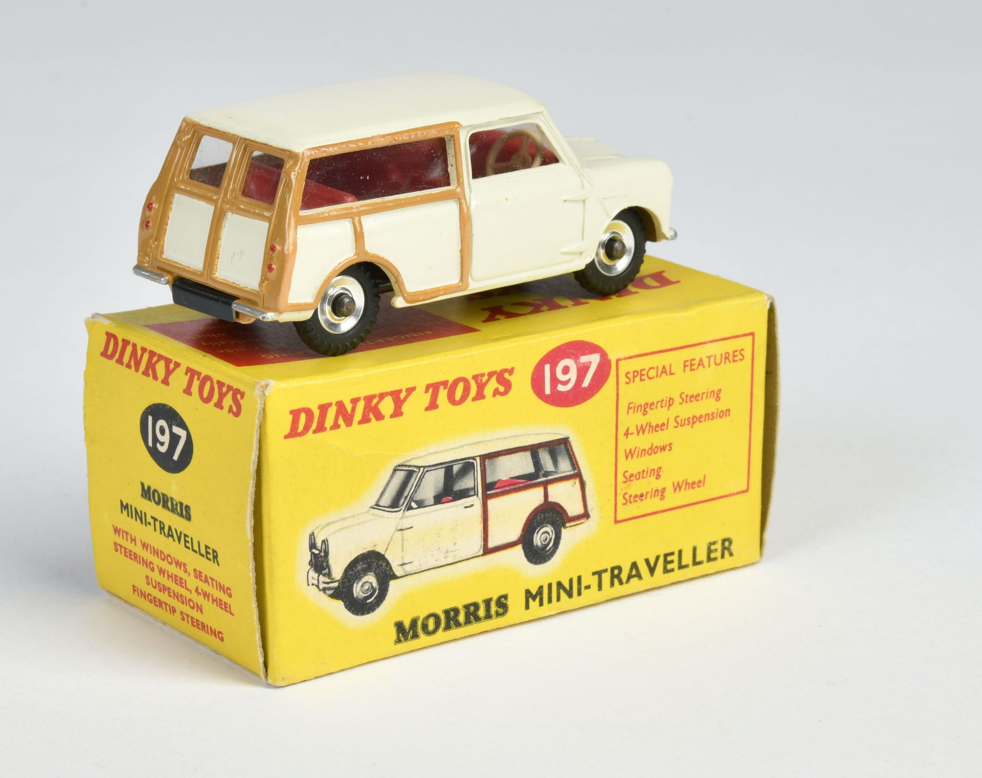 Dinky Toys, 197 Morris Mini, beige, England, 1:43, diecast, box C 1, C 1 - Image 2 of 2