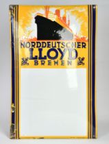 Norddeutscher Lloyd, Emailschild