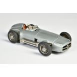 JNF, Mercedes racing car, W.-Germany, 25 cm, tin, friction defective, paint d., C 3