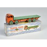 Dinky Toys, 902 Foden Flat Truck, orange/green, England, 1:43, diecast, box C 1, C 1
