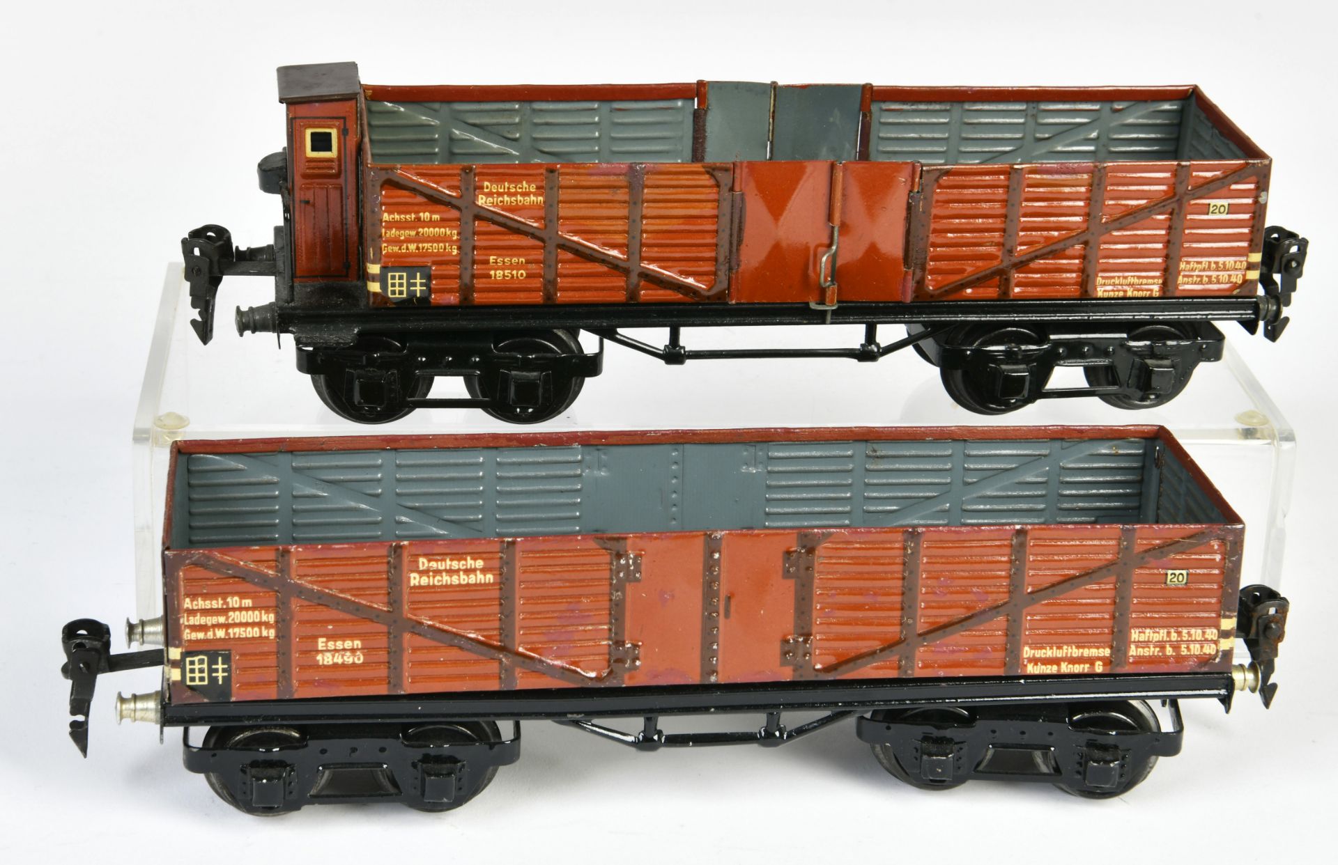 Märklin, 2 Güterwagen, 1849 & 1851 - Bild 2 aus 2
