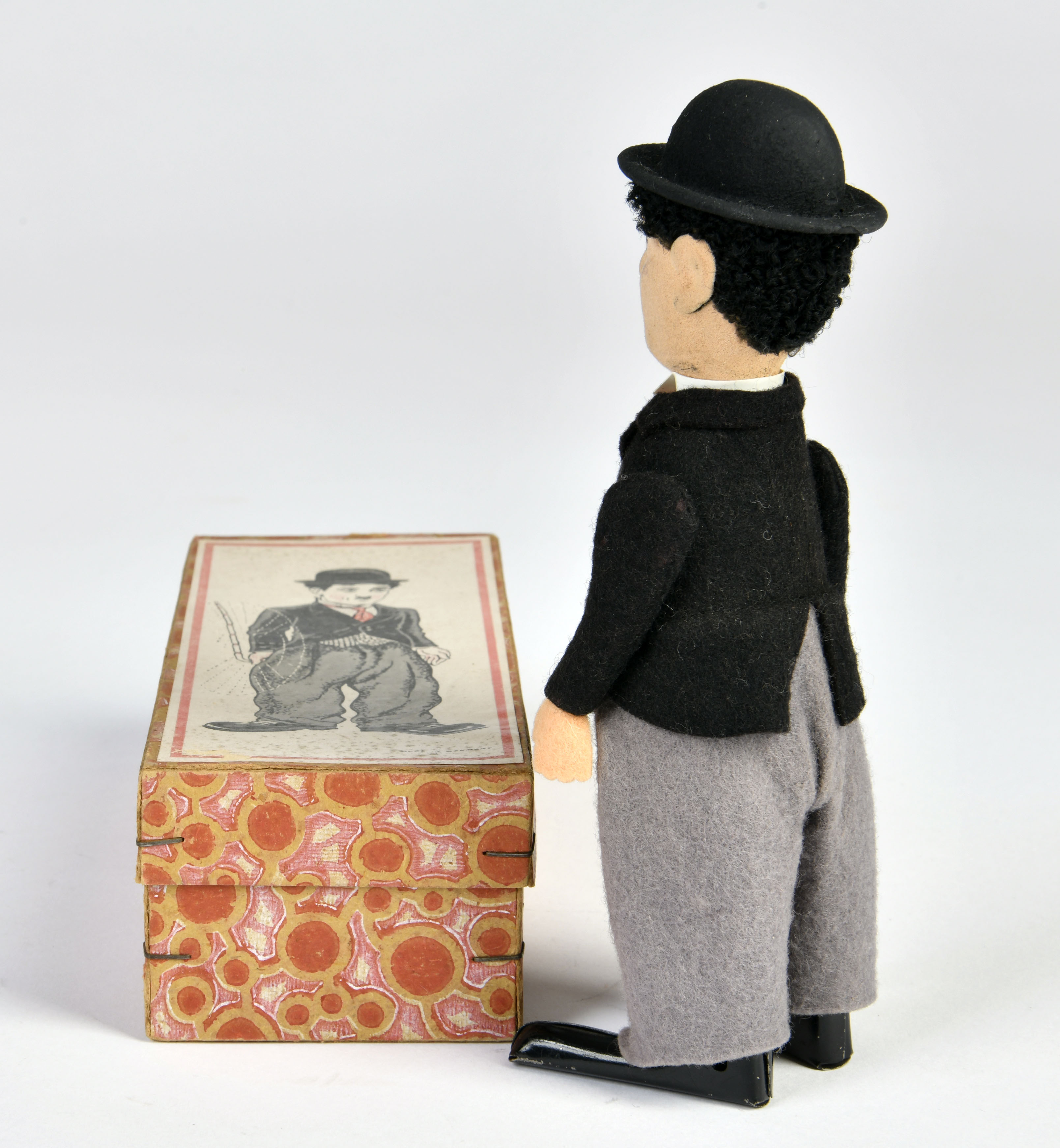 Schuco, Charlie Chaplin , Germany pw, 17 cm, mixed constr., cw ok, box C 1, perfect condition, C 1 - Image 2 of 2