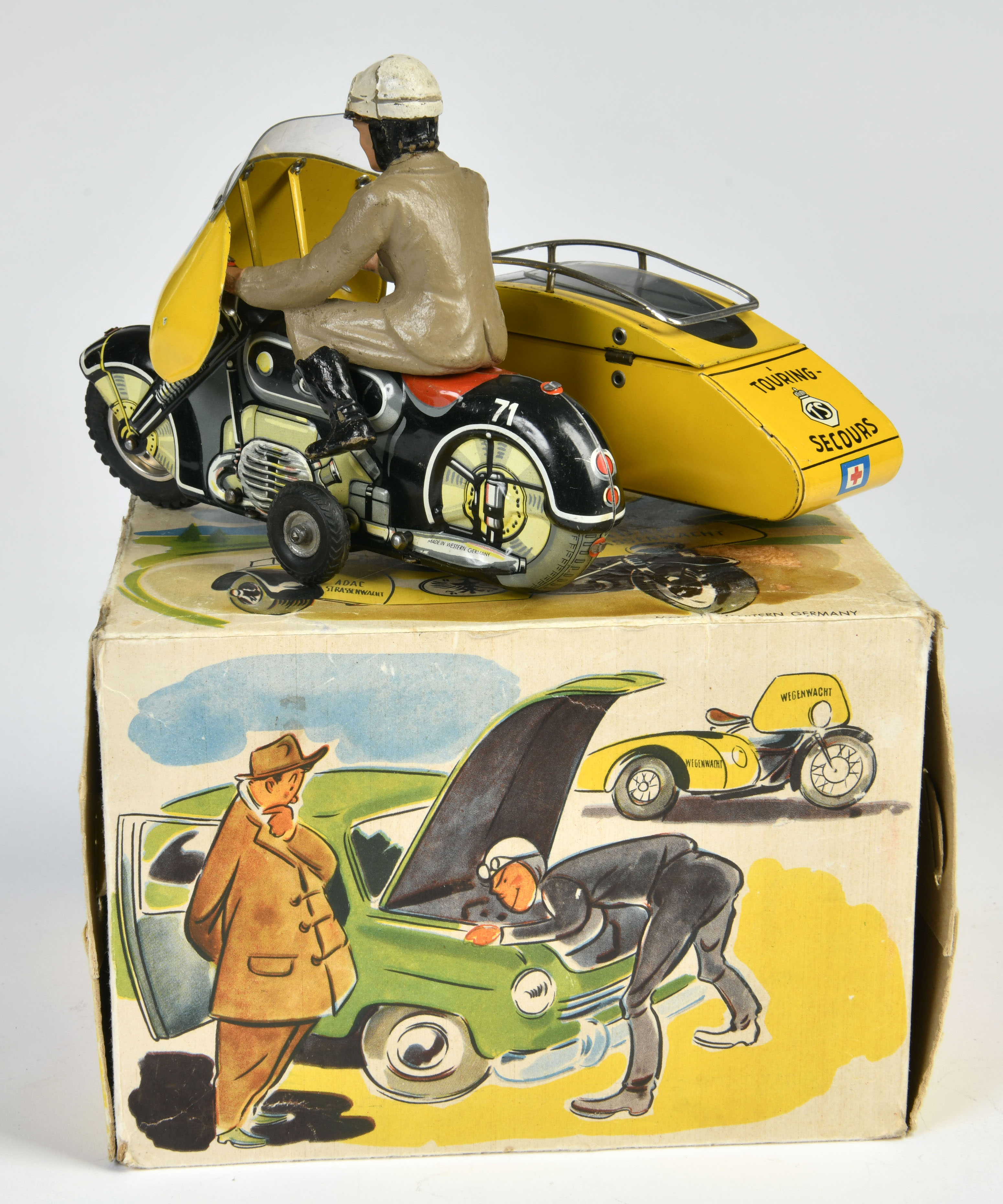 Schuco, driver figure Fritz, Germany pw, 6 cm, C 2 - Image 2 of 3