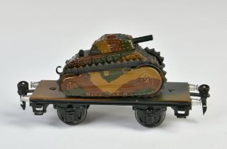 Märklin, Plattformwagen mit Panzer 1984