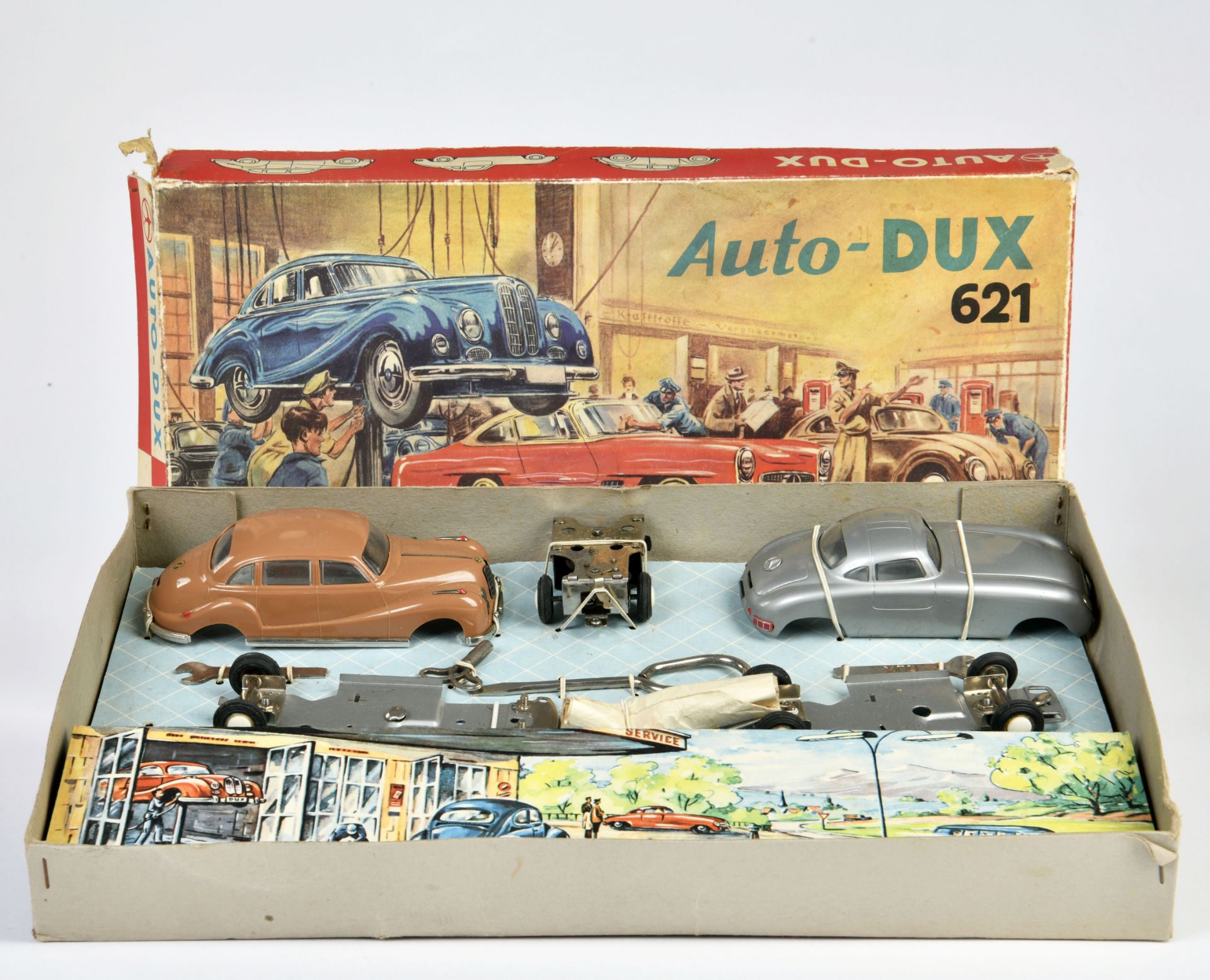 Dux, Auto Dux 621, W.-Germany, tin, box C 2, C 2+