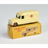 Dinky Toys, 253 Daimler Ambulance, beige, England, 1:43, diecast, box C 1, C 1