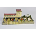 Kibri, railway station, Germany, 67x29x25 cm, tin, C 1-2