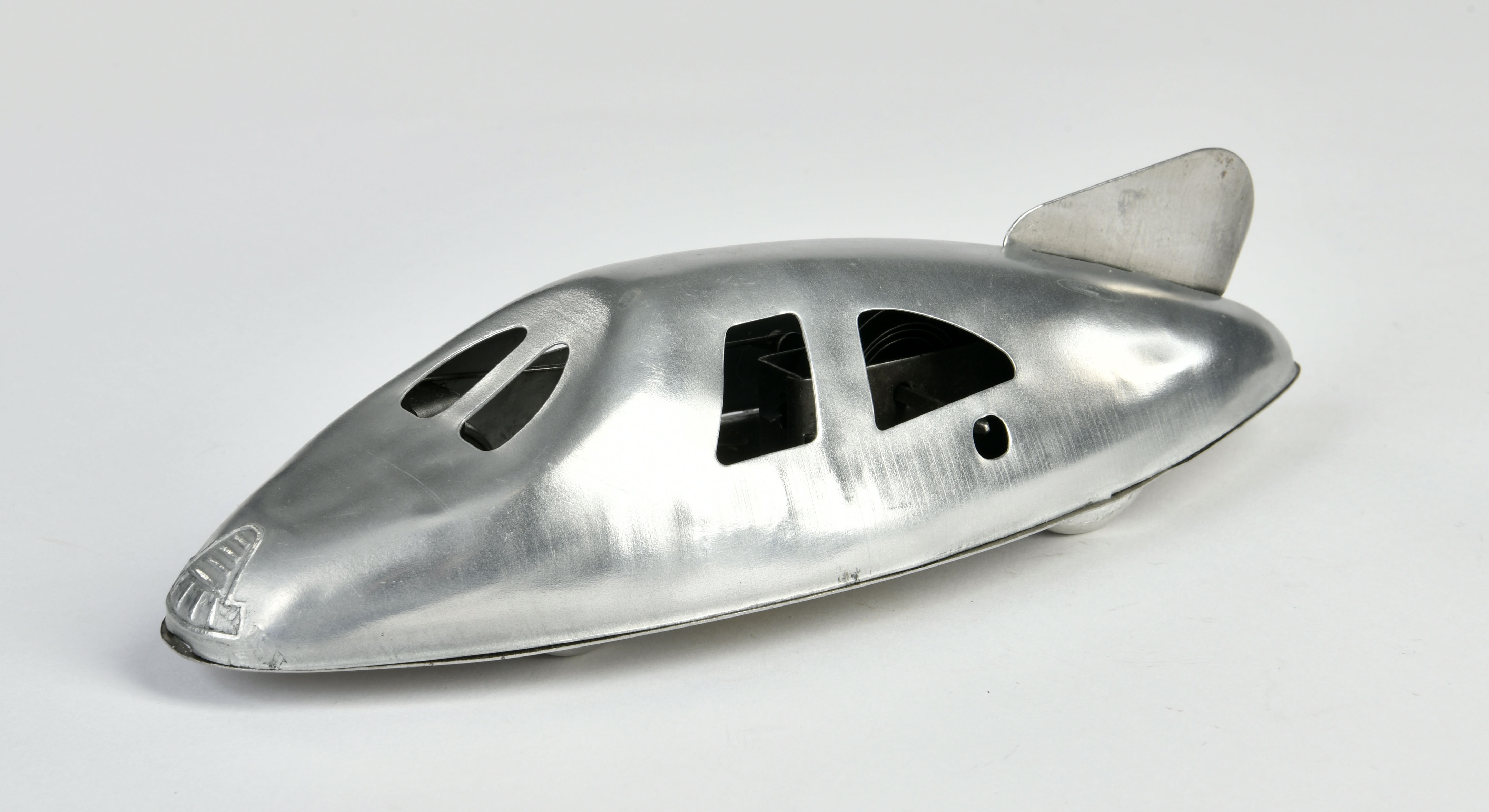 Future car rocket, France, 50s, 20 cm, aluminum, cw ok, C 1-