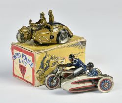 SFA, Saalheimer & Strauss, 2x Motorrad mit Beiwagen