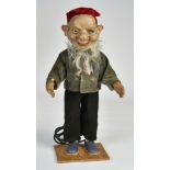 Advertising automaton "dwarf", 60 cm, electric drive ok, traces of age, otherwise good