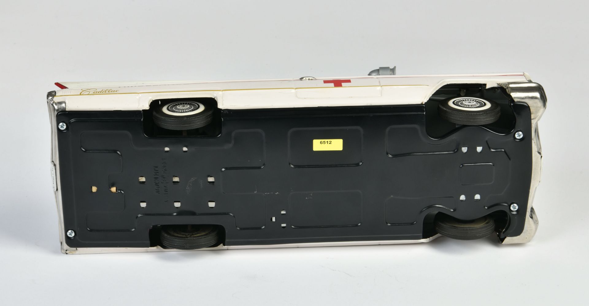 Bandai, Cadillac Ambulance, Japan, 43 cm, tin, friction ok, C 1-2 - Image 3 of 3