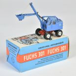 Märklin, Fuchs excavator 301 advertising model, W.-Germany, 1:43, diecast, box C 1-, C 1-